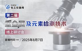 第二届重金属及元素检测技术线上研讨会