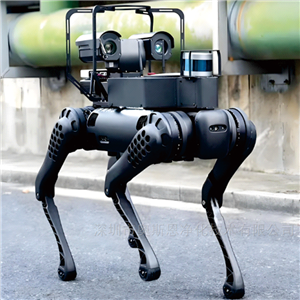 戶外科學實驗聲音采集、空氣監測巡航機器狗
