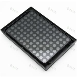 上海晶安多聚赖氨包被96孔黑色玻璃底培养板