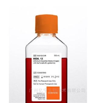 10-010-CVMEM培養(yǎng)基 (含谷-氨酰胺) 500mL/瓶，6瓶/箱