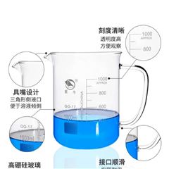 600ml带柄玻璃烧杯