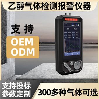 中安探測S319有限空間乙醇C2H5OH八合一氣體檢測報(bào)警儀器