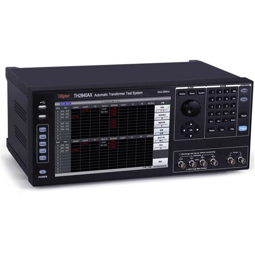 同惠自動(dòng)變壓器測試系統(tǒng)0.56ms測試速度