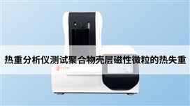 热重分析仪测试聚合物材料的热失重