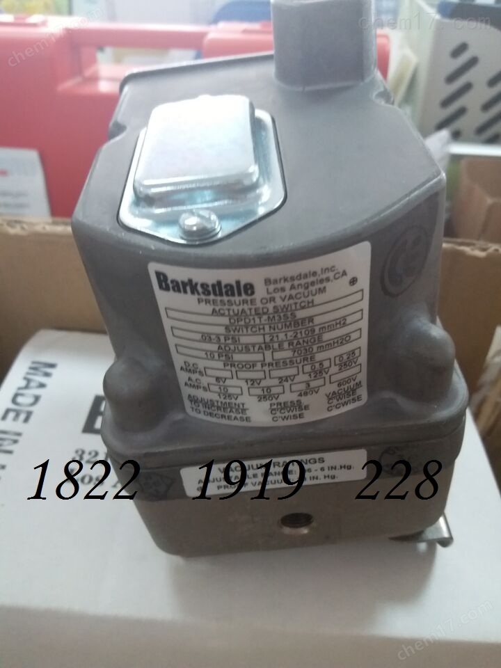 BARKSDALE BPS32GVM0010B | 電子式壓力開關(guān)