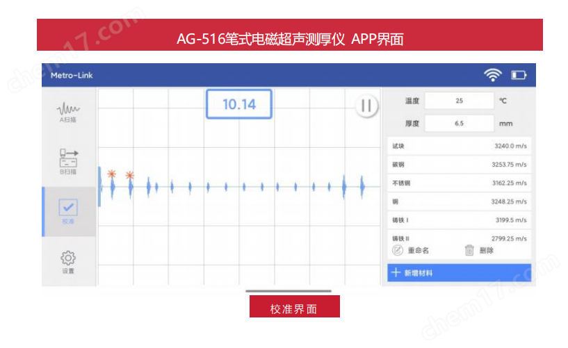 AG-516艾格斯威筆式電磁超聲測厚儀