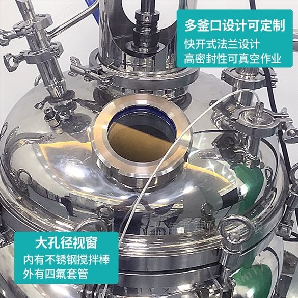 100升不銹鋼雙層反應釜