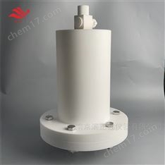 PTFE反应罐耐压法兰式聚四氟乙烯反应瓶带阀