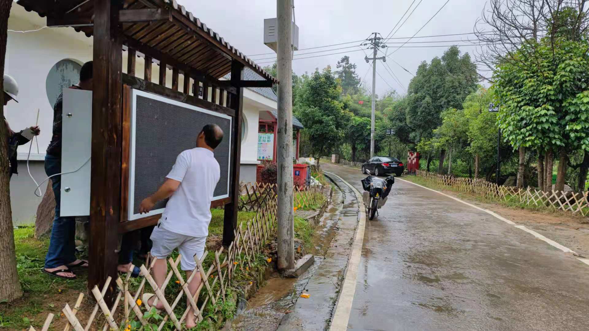 福建泉州负氧离子监测站安装成功??????