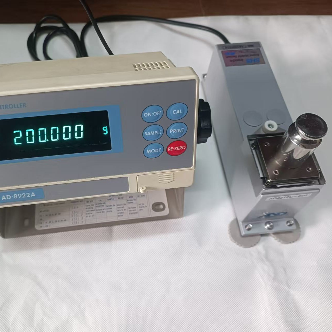 成功簽約18臺日本AND AD4212C-300電子秤