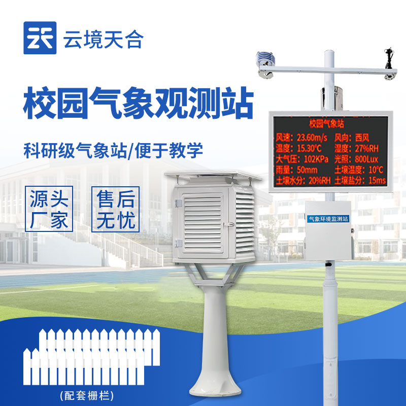 云境天合校园气象观测站技术交流会在潍坊举行