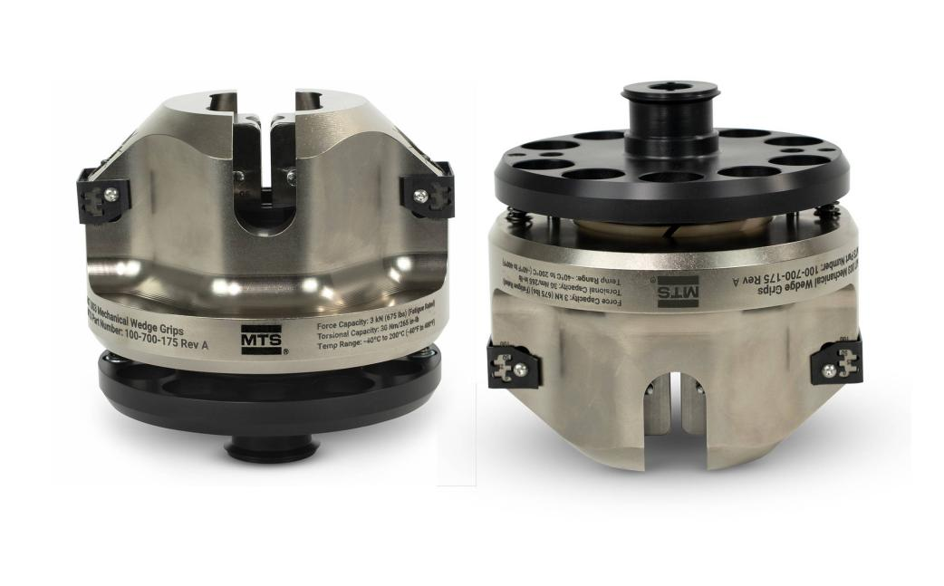 材料測試夾具|687 系列機械楔形夾具