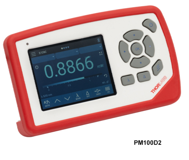 image.png Thorlabs 數(shù)字手持式光功率和能量計(jì)表頭